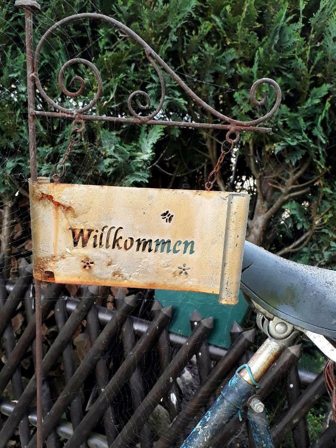Pension Zum weißen Hirsch Reitwein Exterior foto